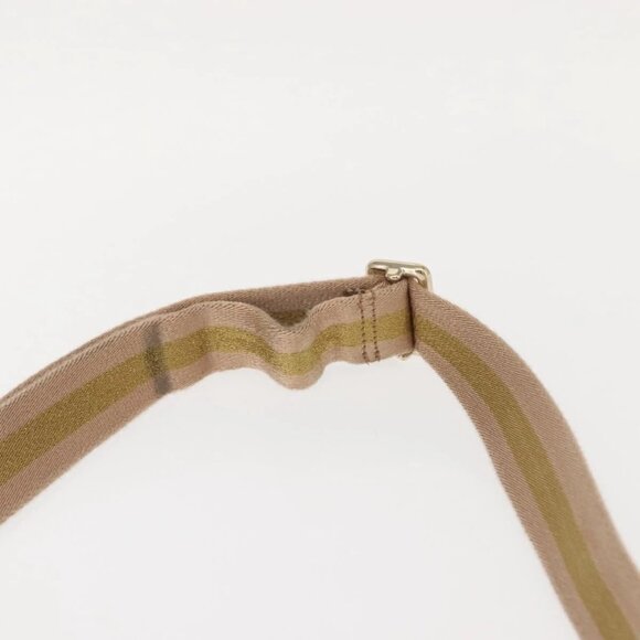 GUCCI GG Canvas Sherry Line Shoulder Bag Beige Gold 189749 001998 Auth yk19719 - Picture 9 of 16